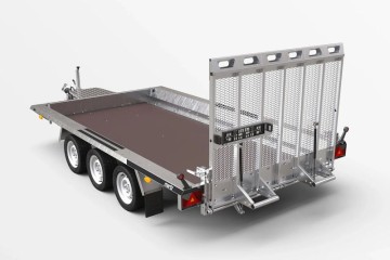 MOCNA przyczepa do przewozu minikoparki pełny trap 400x180 3500 kg