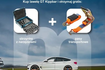 uchylna PRZYCZEPA LAWETA GT KIPPBAR 450/2 2700kg 450x200